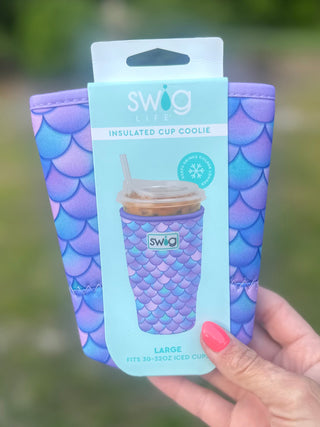 Iced Cup Coolie (Large) - Mermaid