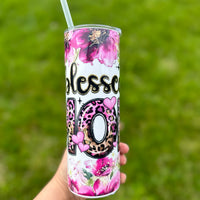 Blessed Mom with Butterflies 20oz Tumbler