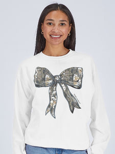 White Camo Crew