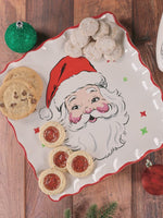 Ceramic Plate - Santa
