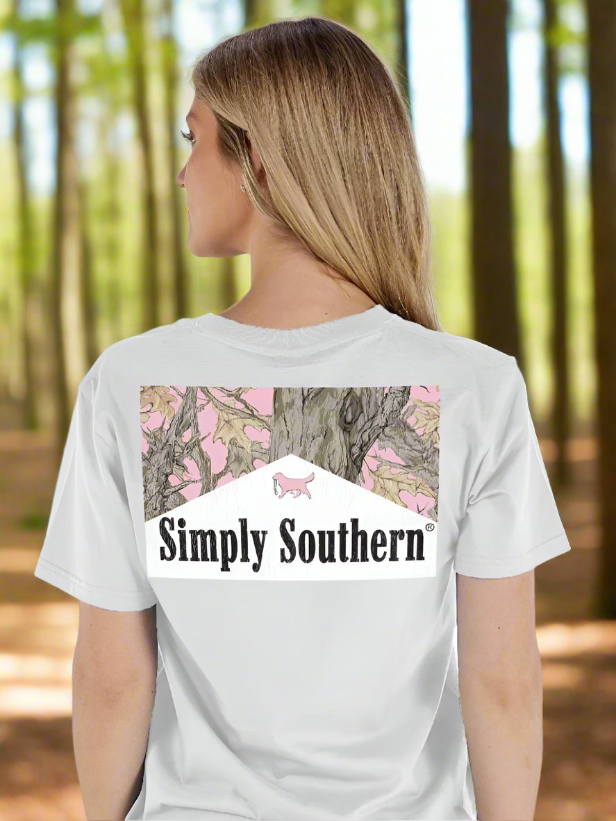 Camo Pack tee
Simply Southern Tee 
Camo Tee 
Pink Camo