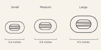 Coconut White - Flat Round Clip
