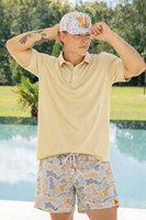Simply Southern men’s shorts, camo shorts men, elastic waist men’s shorts, 5 inch inseam shorts, casual camo shorts, Sweet Southern Charm Simply Southern 
Simply Southern men’s camo shorts with elastic drawcord waistband, side slant pockets, and 5-inch inseam.
