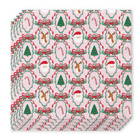 Christmas Cameos Cocktail Napkins