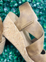 Step Up Your Style with Corky's Case Closed Wedges

Elevate your everyday look with the Corky's Case Closed Shoes. These chic wedges feature a convenient Velcro strap for an adjustable fit and all-day comfort. Crafted in a sophisticated camel faux suede, the crossover strap detail adds a stylish, modern twist that stands out.

✨ Perfect for any occasion—casual to dressy!
👣 Heel Height: 2.5"
👣 Platform Height: 0.75"
