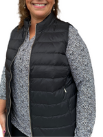 Puffer Vest - Black
