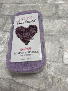 True Friend - Soap in a Sponge