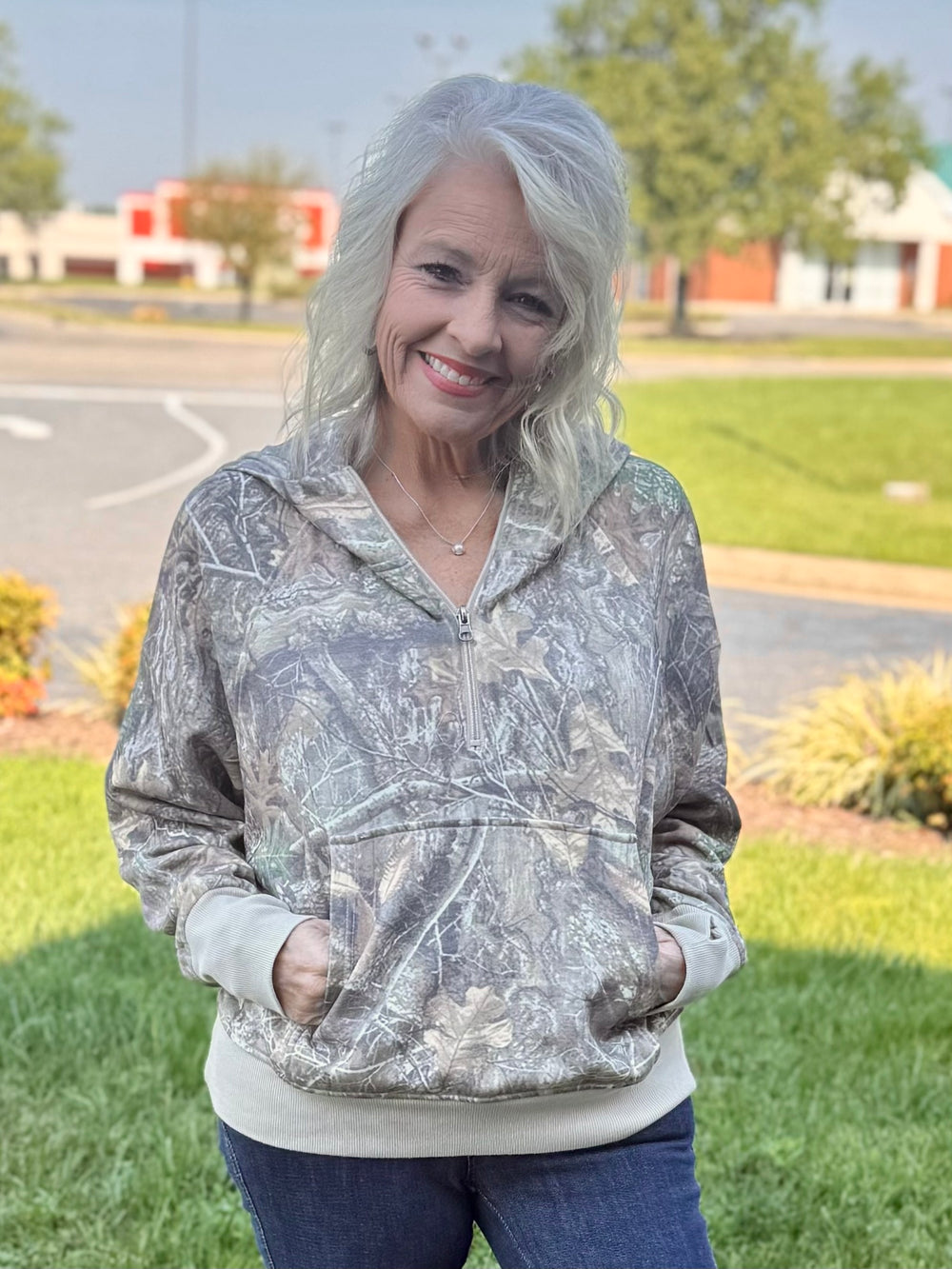 Camo Washed Hoodie