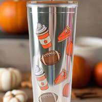 Simply Southern Plastic 26oz Tumbler - Fall Pumpkin