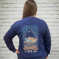 Campfire Get Outta Town Long Sleeve Tee