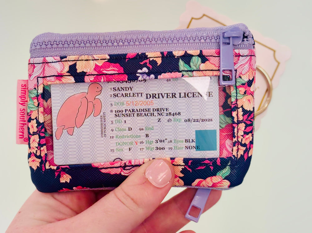 Simply Southern ID Wallet - Dark Blooms (DKBLM)
