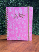 Lilly Pulitzer - Large 17 Month Agenda - Rousseau Pink Cute as Shell
