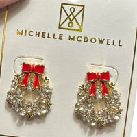 Add a touch of festive sparkle to your holiday look with the Danna Earrings. Their elegant design captures the warmth and joy of the season