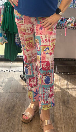 Your go-to pants for every kind of day. Crafted from sun-protective, lightweight, and breathable material, these pants keep you cool and comfortable whether you're out exploring, lounging, or running errands in style.