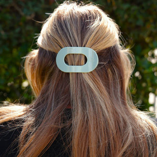 Flat Round Clip - Dew Drop