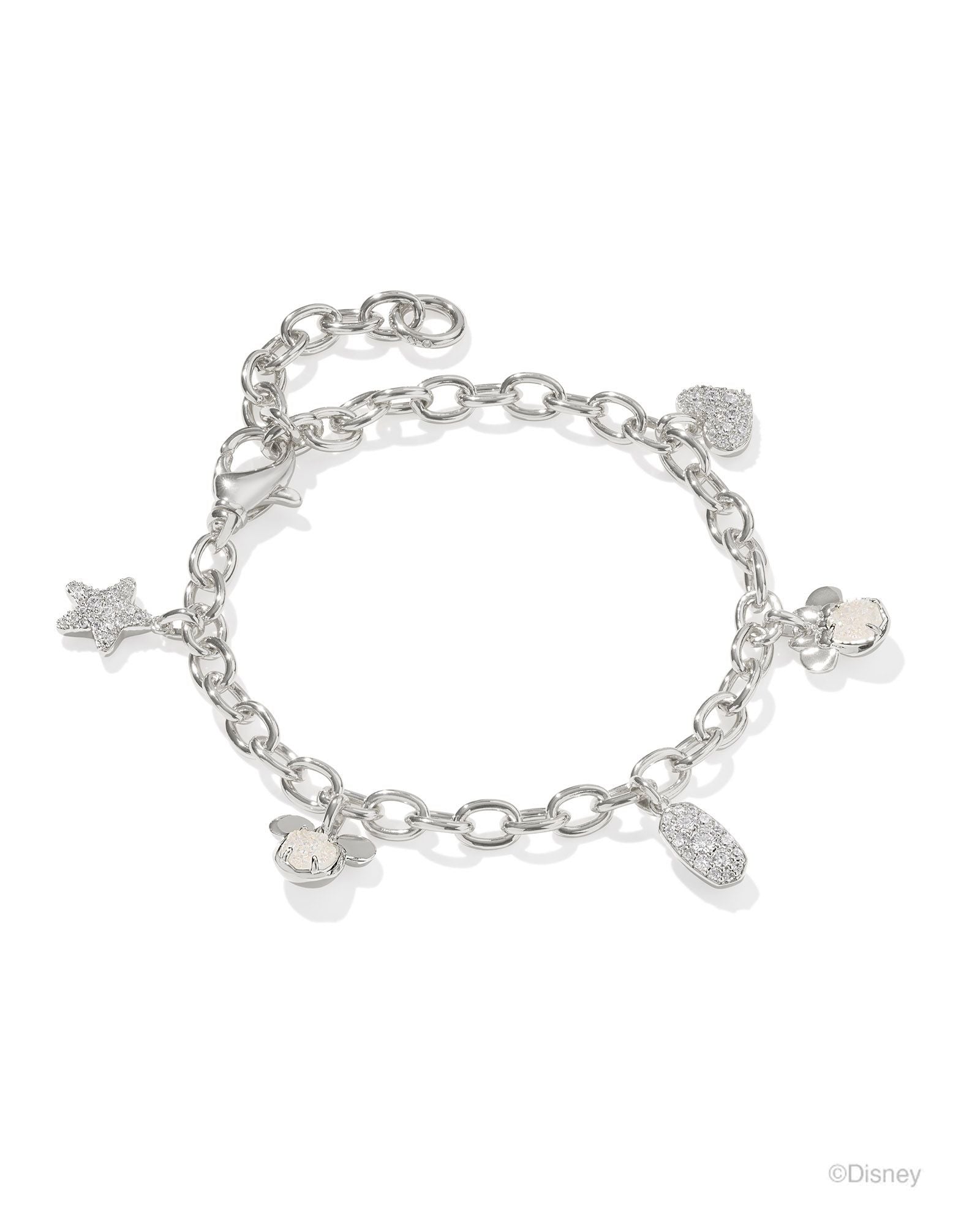 Kendra Scott Mickey And Minnie Bracelet Kendra Scott Disney Silver