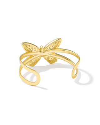 Collection | Dolly Parton x Kendra Scott
Design | Butterfly statement bracelet
Color | Gold with Light Pink Iridescent Abalone
Dimensions | 2.28-inch inner diameter; 1.2-inch width
Inspiration | Celebrates the themes of love, joy, and self-expression in Dolly Parton’s Love Is Like a Butterfly