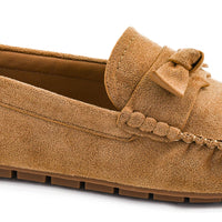 Driving Miss Daisy - Camel Faux Suede