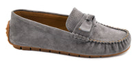 Driving Miss Daisy - Grey Faux Suede
