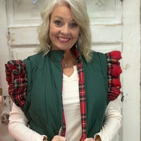 Jefferies Quilted Vest - Red