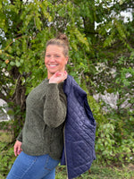 Puff Vest - Navy
