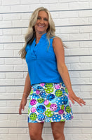 Evelyn Sleeveless Top - Turquoise
