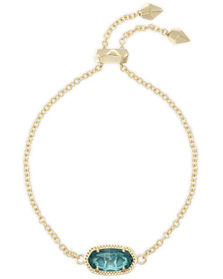 Elaina Gold Adjustable Chain Bracelet in London Blue
Style | Elaina adjustable chain bracelet
Colorway | Gold in London Blue
Brand | Kendra Scott