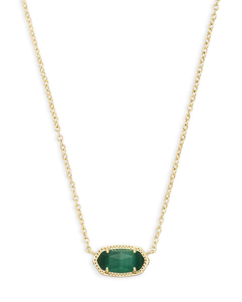 Elisa Gold Pendant Necklace in Emerald Cats Eye
Kendra Scott Pendant Necklace