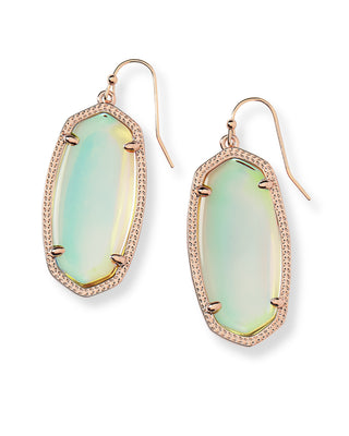 Elle Rose Gold Drop Earrings in Dichroic Glass
kendra scott 
kendra scott earring
