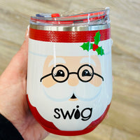 Mr Claus - Stemless Wine Cup 12oz
