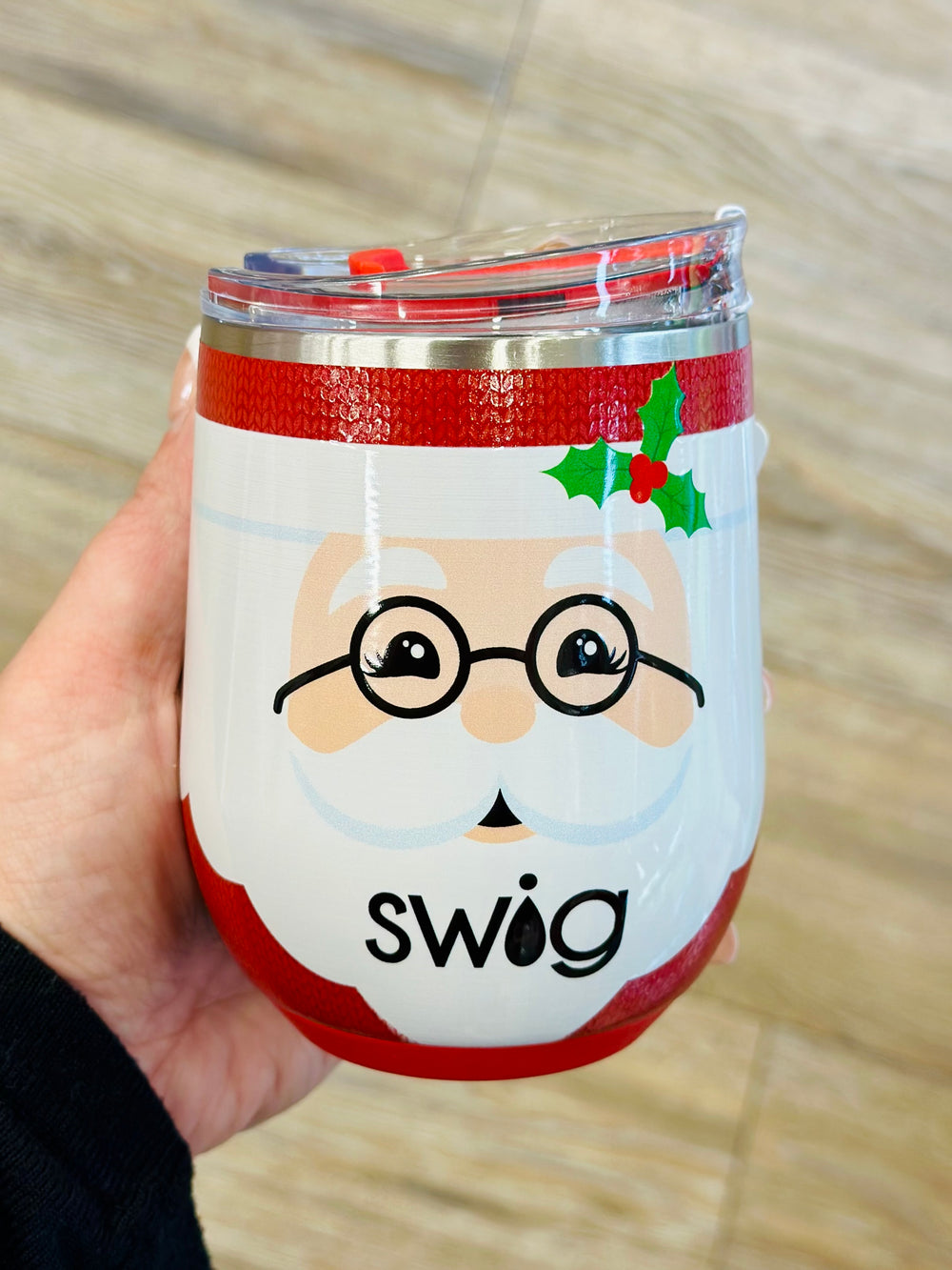 Mr Claus - Stemless Wine Cup 12oz