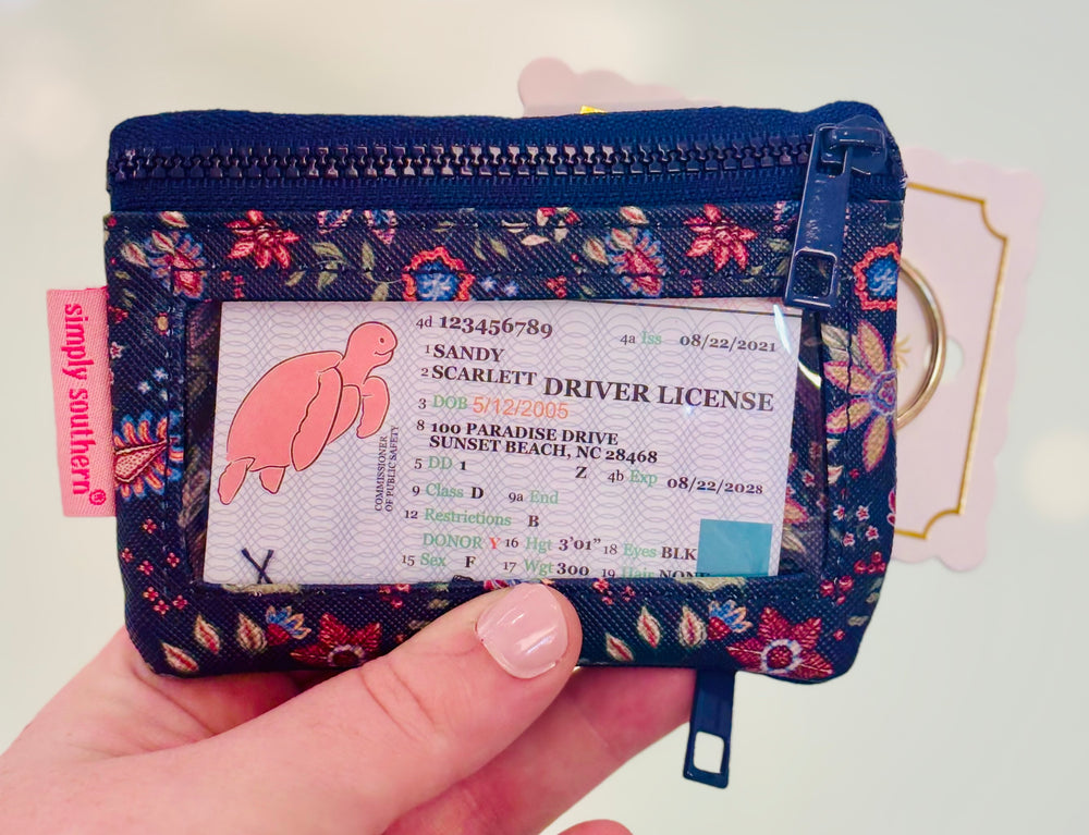 Simply Southern ID Wallet - Space Floral (SPCFLR)