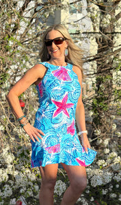 Shelbie Sleeveless Dress - Seas The Day