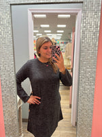 Knit Dress - Charcoal
