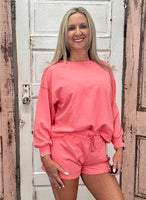 Millie Sweatshirt - Coral
