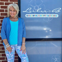 Textured Cardigan - Periwinkle (BPW)