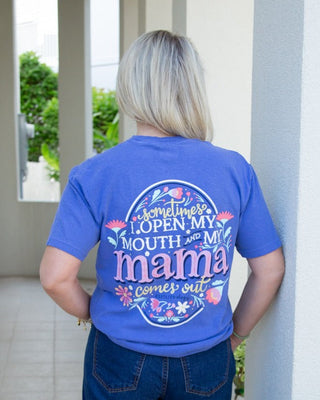Floral Mama Comes Out Tee