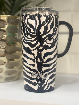 Travel Mug 22oz - Zebra