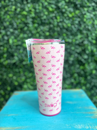 Tumbler 32oz - Flamingos