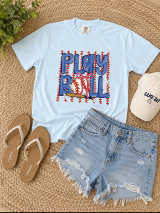 Play Ball Baseball Tee