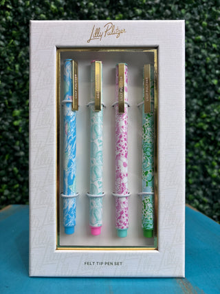 Felt Tip Pen Set - Assorted Prints