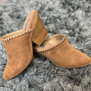 Sizzle - Tobacco Faux Suede