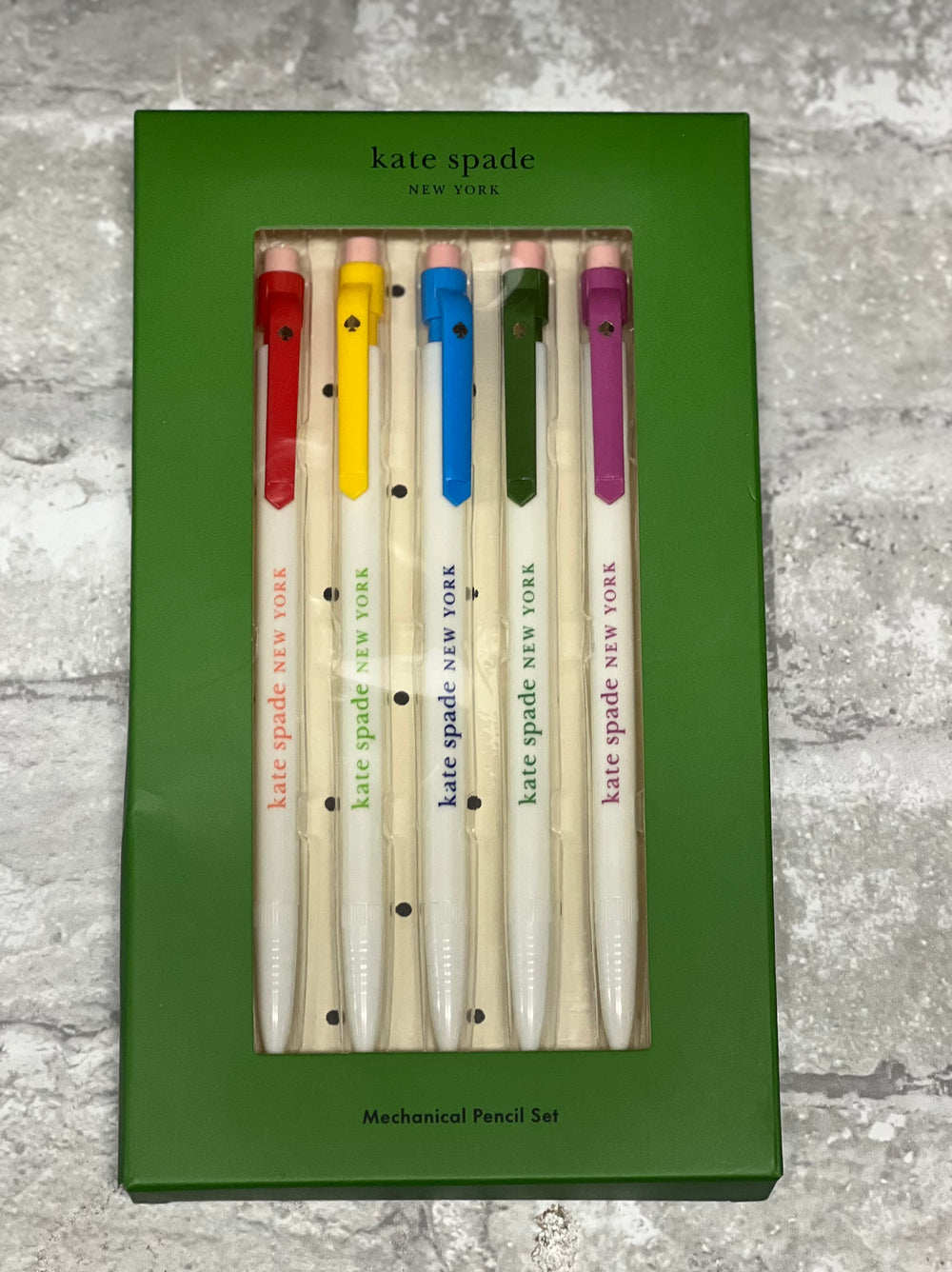 Kate Spade - Color Block Mechanical Pencil Set