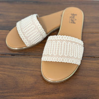 Here For A Good Time Sandal - Ivory