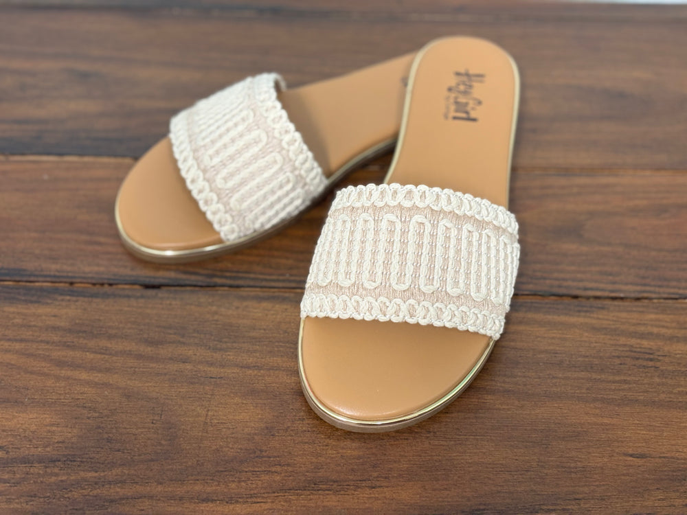 Here For A Good Time Sandal - Ivory