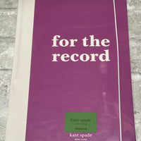 Kate Spade - For The Record Notebook