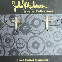 M5580-G000 Small Cross Post Earring - Gold