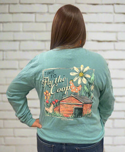 Fly the Coop Long Sleeve Tee