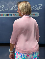 CAC7406- Lightweight Cardigan - Pinking Of You
