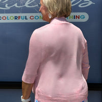 CAC7406- Lightweight Cardigan - Pinking Of You